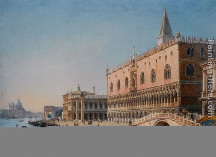 Luigi Querena The Doges Palace